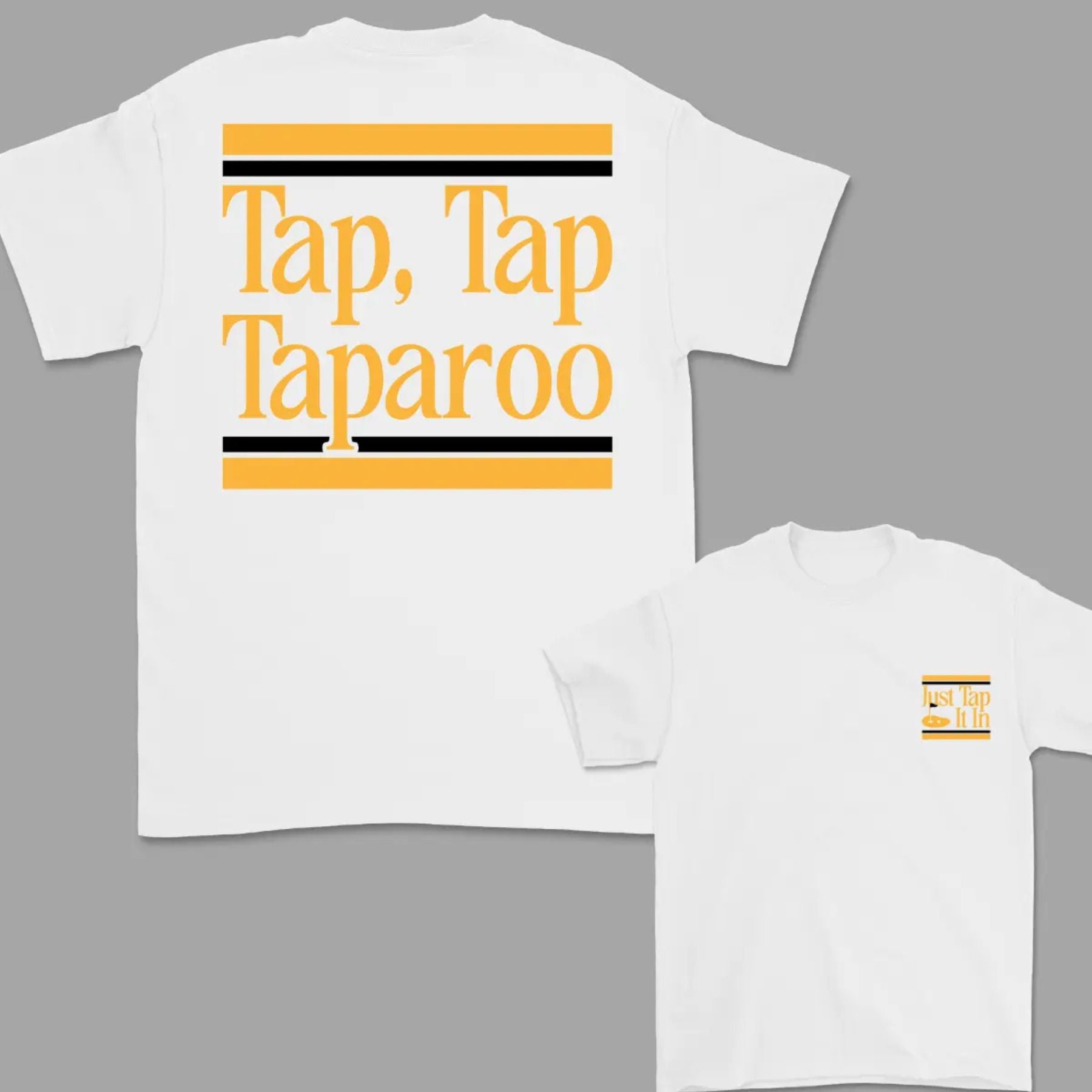 "Happy Gilmore Tap It In" T-Shirt - Funny Golf & Comedy Movie Tee, Gift for Men