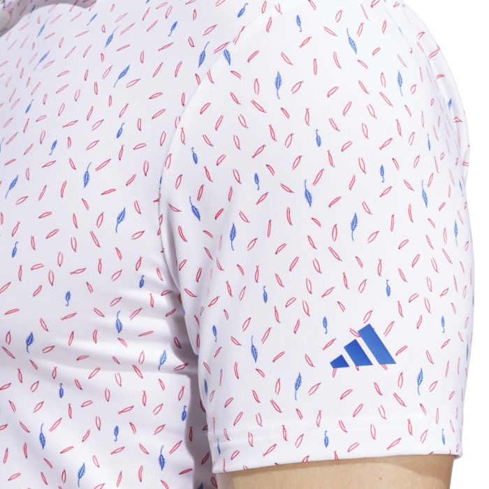 Adidas Ultimate365 Allover Print Golf Polo Shirt