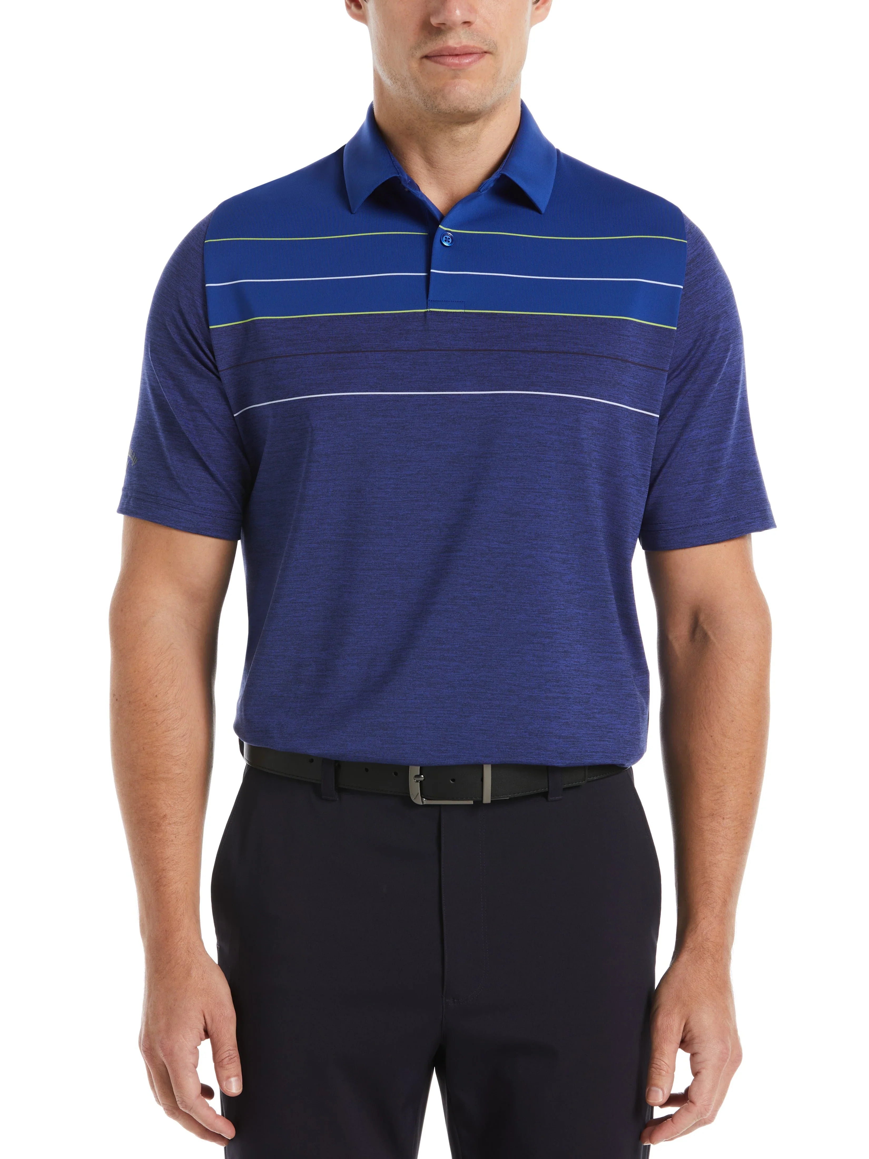 Callaway Men's Jaspe Color Block Golf Polo