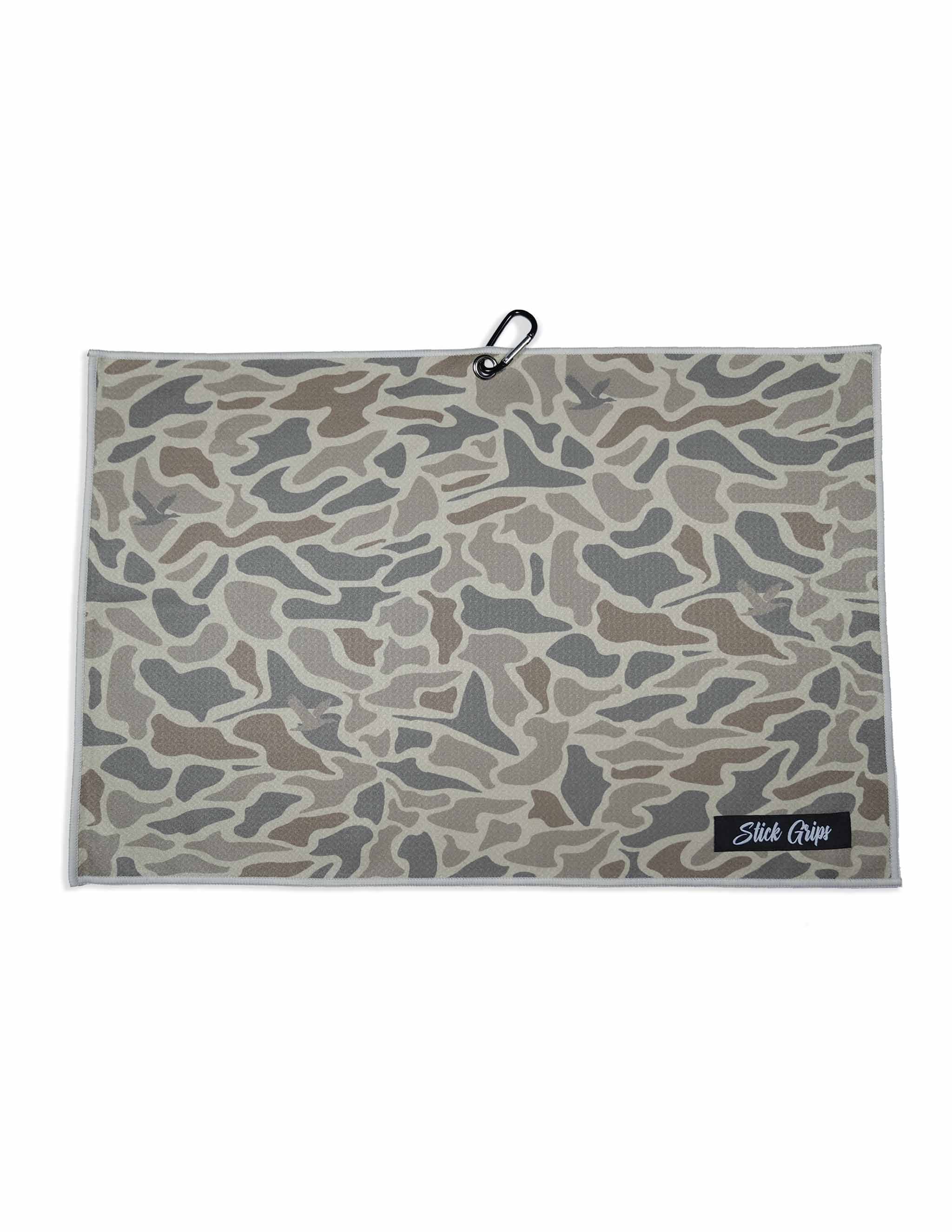 Stick Grips Camo Golf Towel