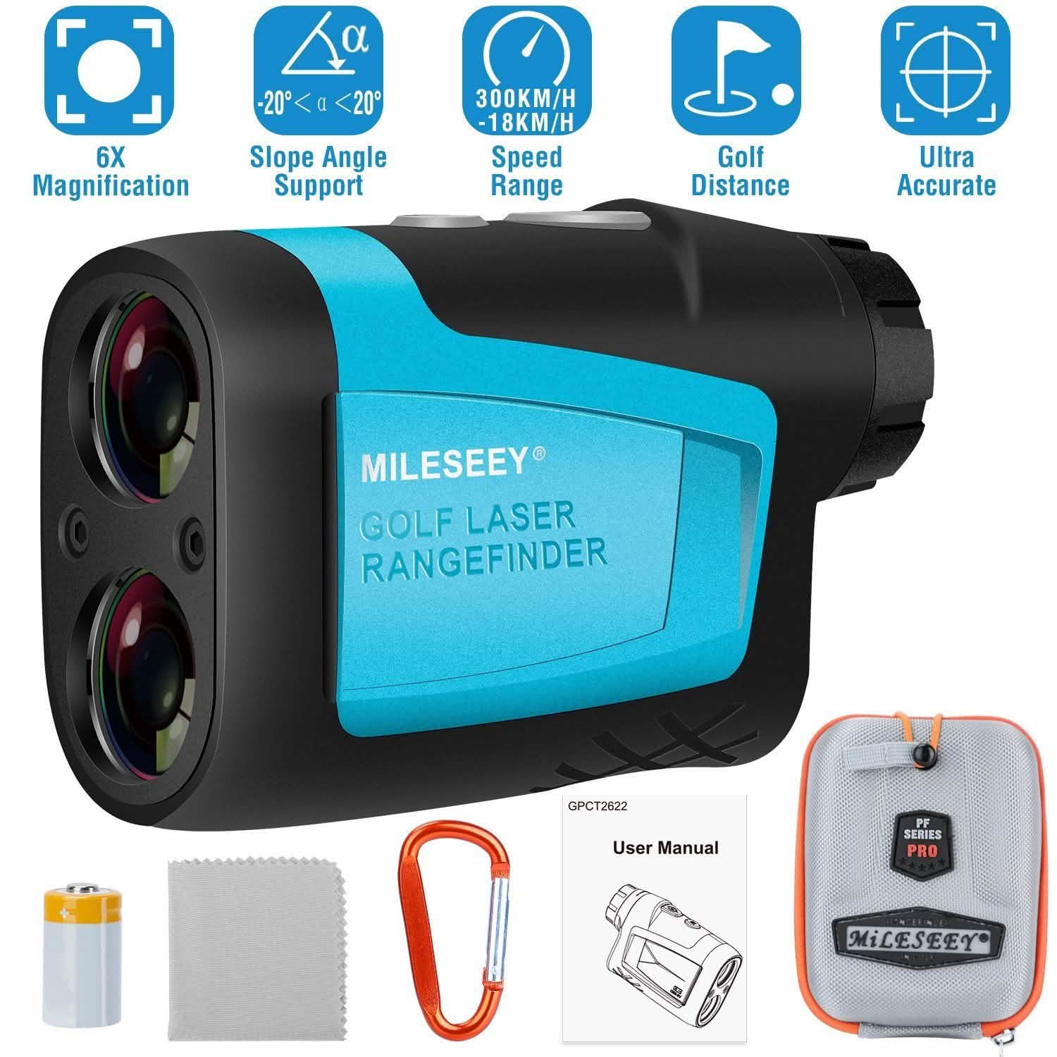Mileseey Professional Precision Laser Golf Rangefinder